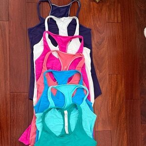 lululemon athletica Women's Tank Tops - Blue, Pink, Green Collection